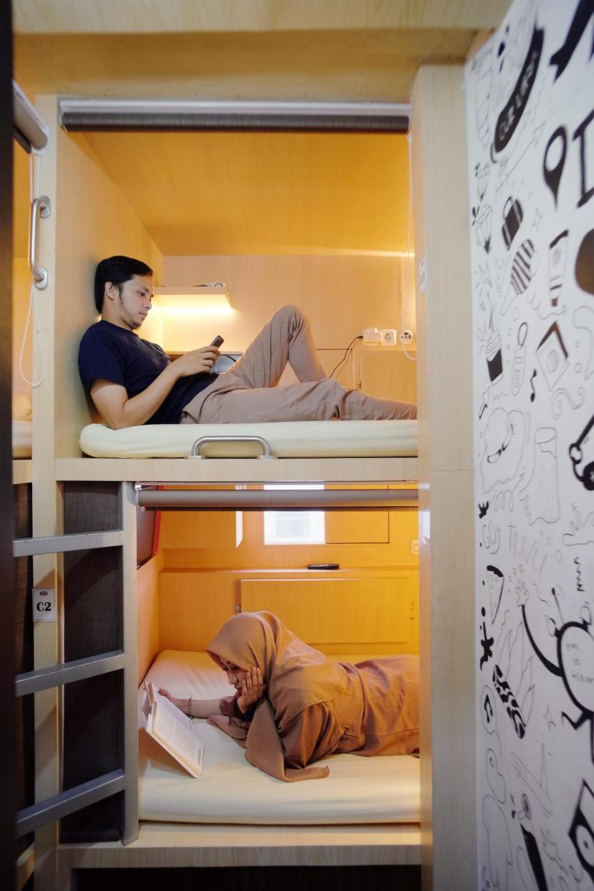 Inap At Capsule Hostel 반둥 외부 사진